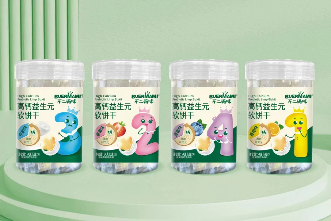 不二妈咪高钙益生元软饼干