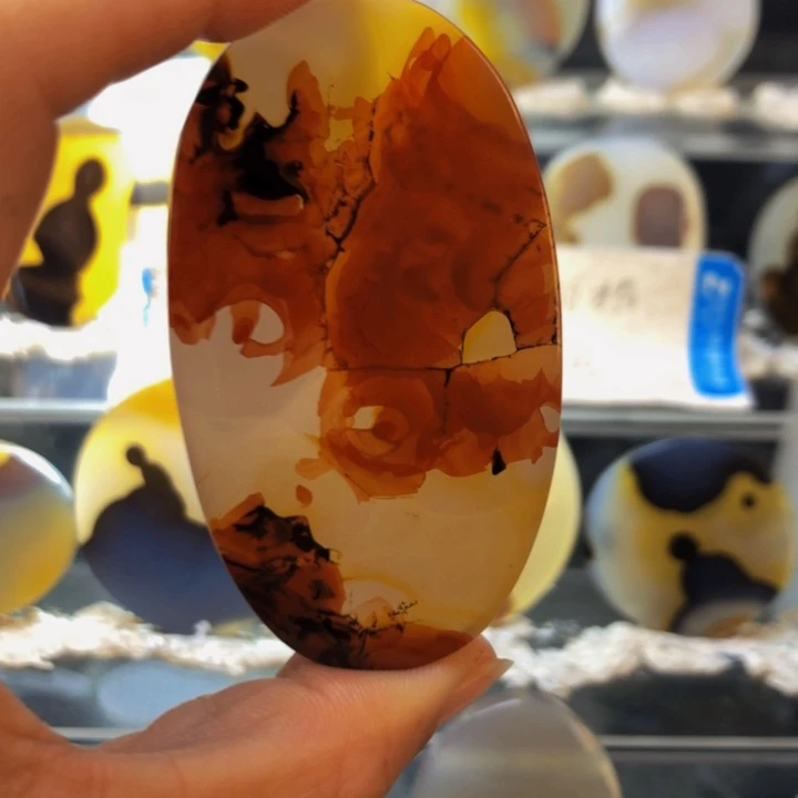 合金玛瑙/玉髓珠宝奇石123