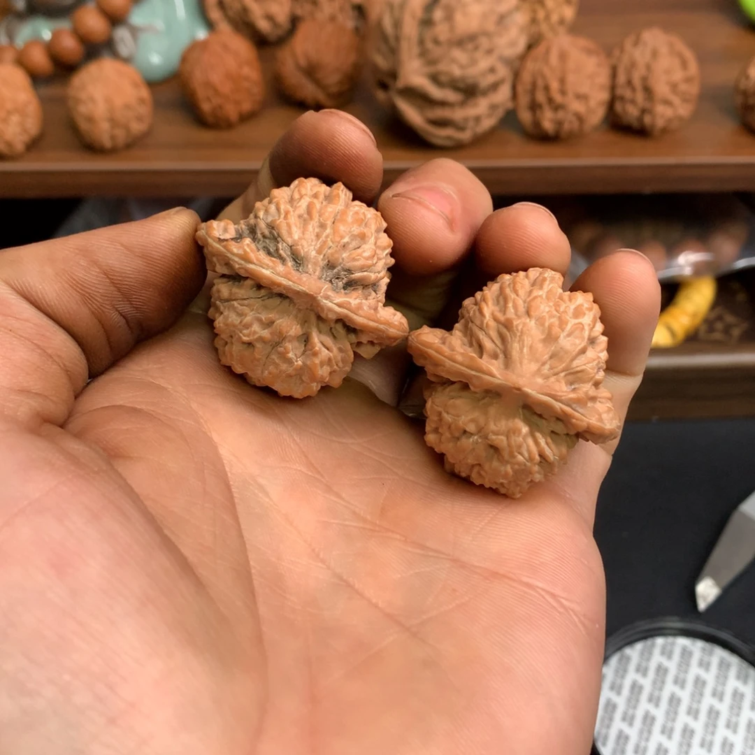 把件文玩核桃37虎头