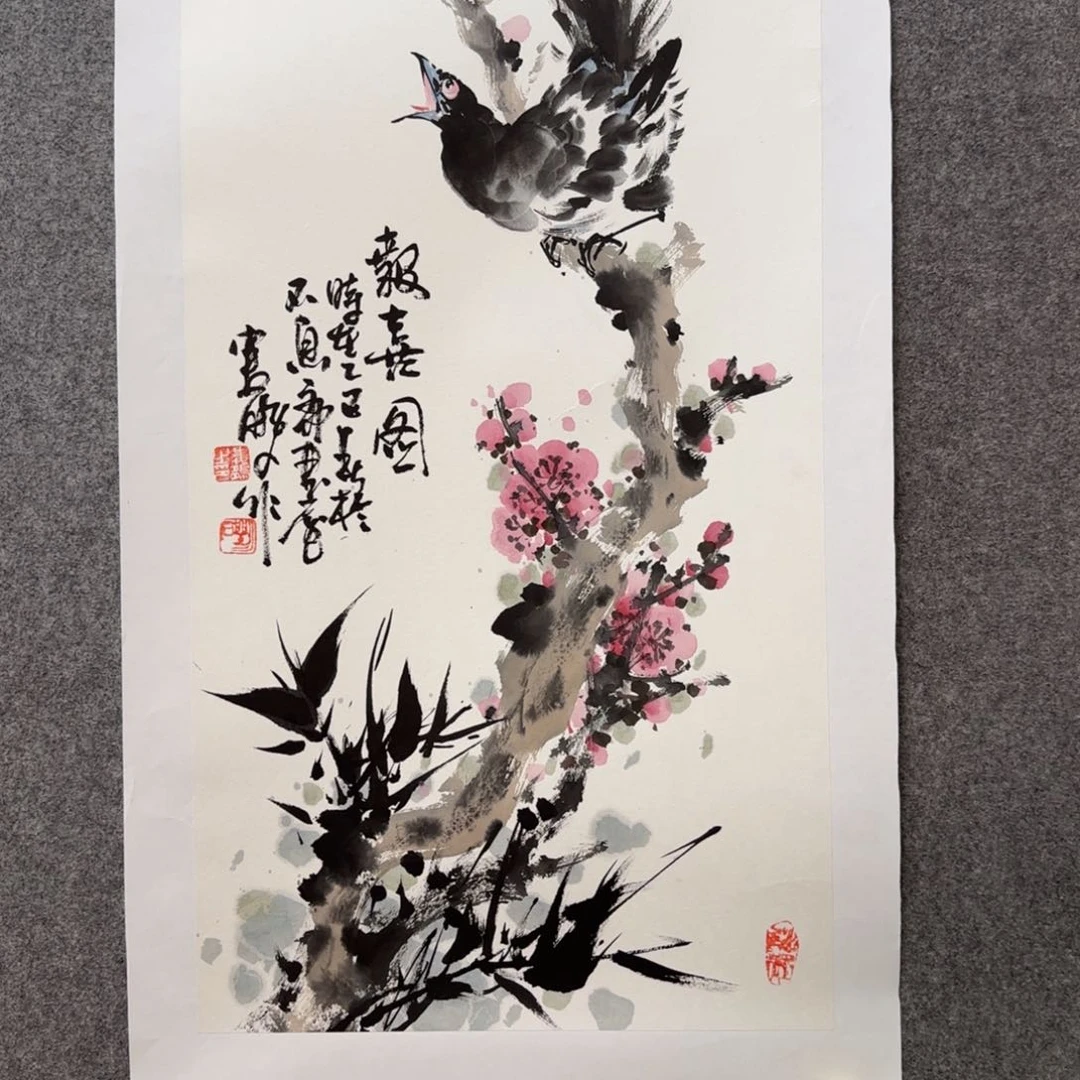 国画娄鹏老师手绘作品