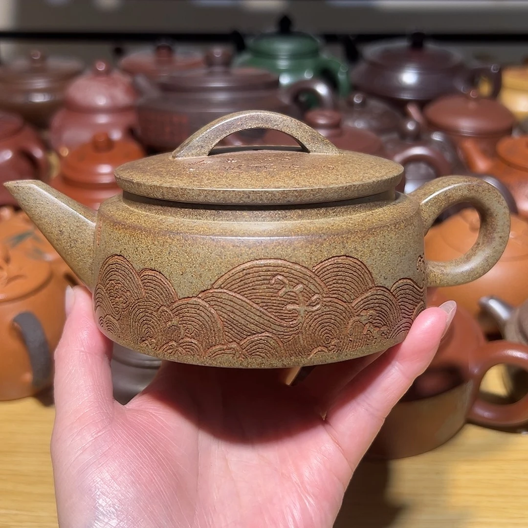 茶壶紫砂宜兴紫砂原矿紫砂200