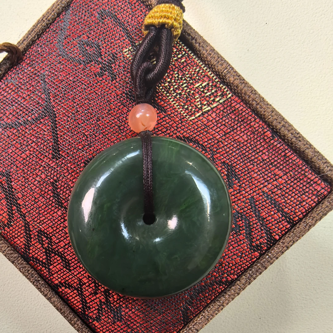 和田玉平安扣吊坠【刘总严选】