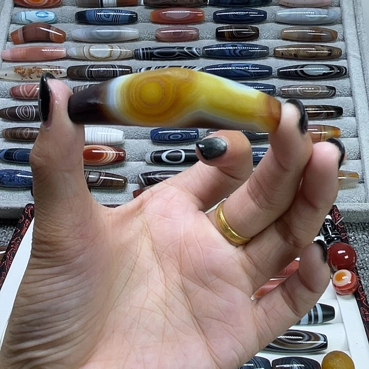 玛瑙/玉髓合金珠宝半成品