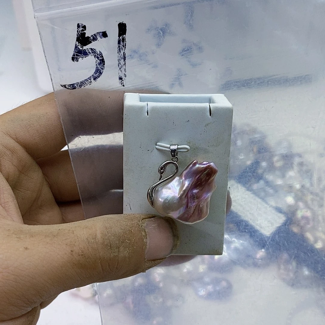 淡水珍珠合金颈饰