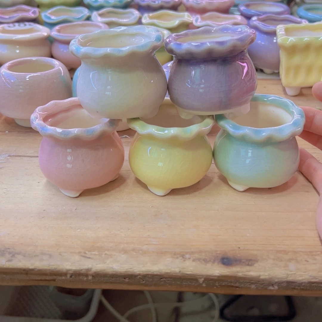 陶瓷花盆当场凑满12包邮