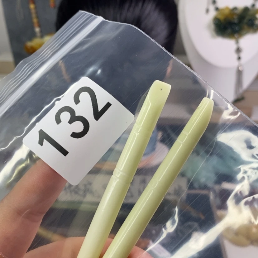 【闪购商品】岫玉发饰未镶嵌优****忧