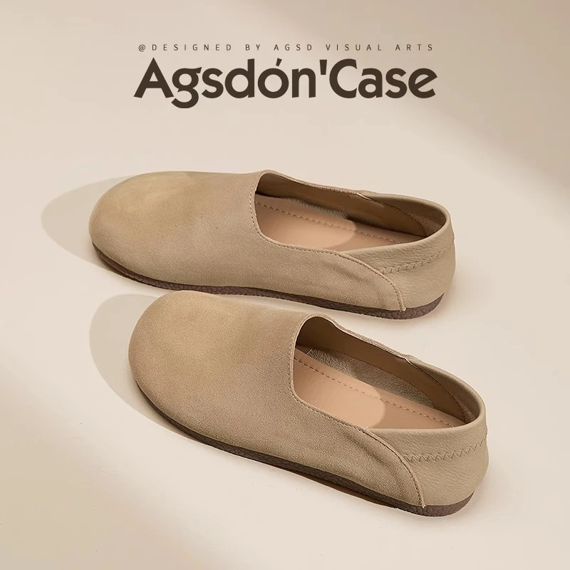 /奥古狮登勃肯鞋女2025新款秋季外穿透气配裙子时尚单鞋爆款Q