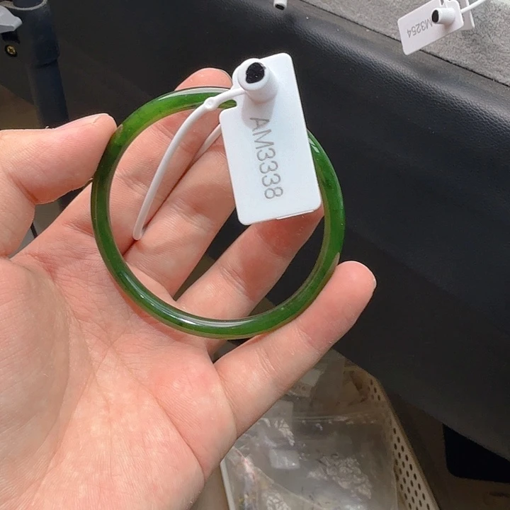 和田玉（碧玉）手镯未镶嵌