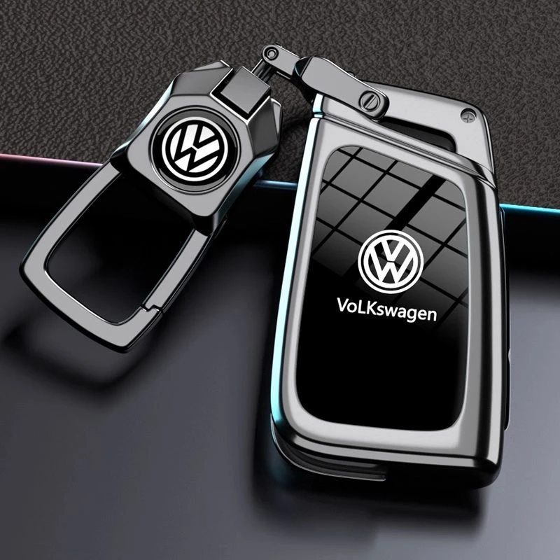 大众速腾钥匙套探岳专用帕萨特用品宝来女迈腾男cc揽巡汽车壳扣包