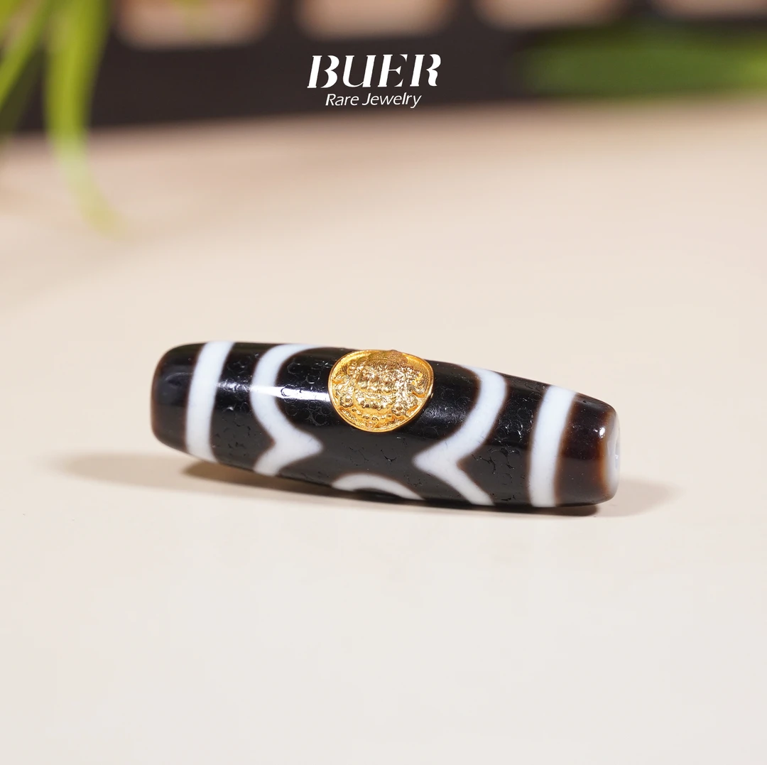 【不二】18k金黄CC贴片DIY三眼珠珠裸石(多样性发)