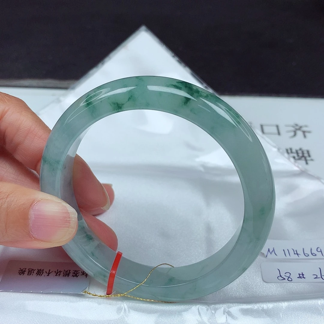未镶嵌手镯翡翠58圈4669