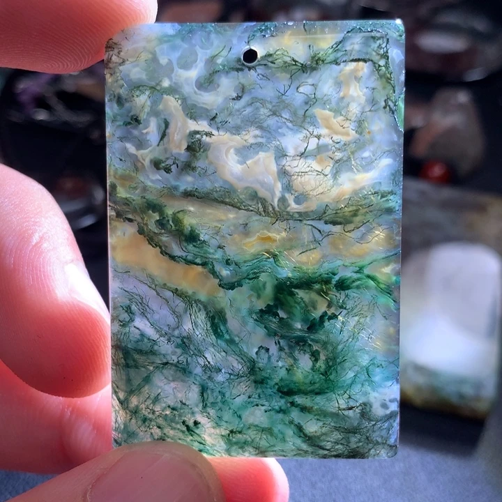 玛瑙/玉髓颈饰未镶嵌盐***祖