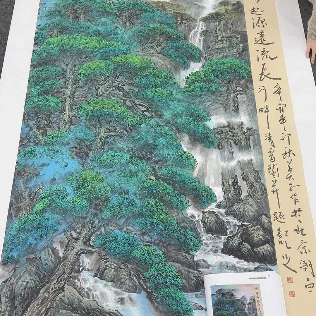 国画多次参加国内外大型