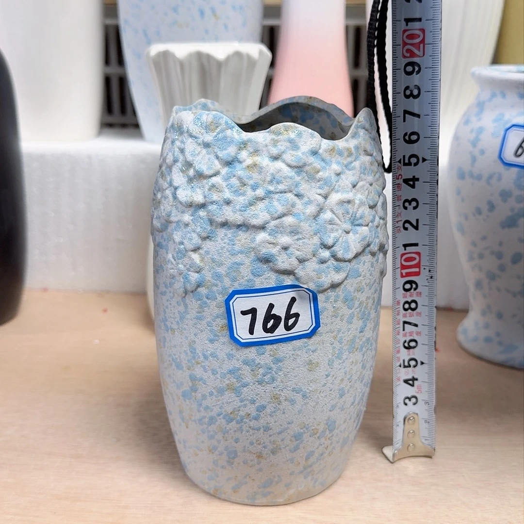 瓶766号复古陶瓷高17.5厘米一个