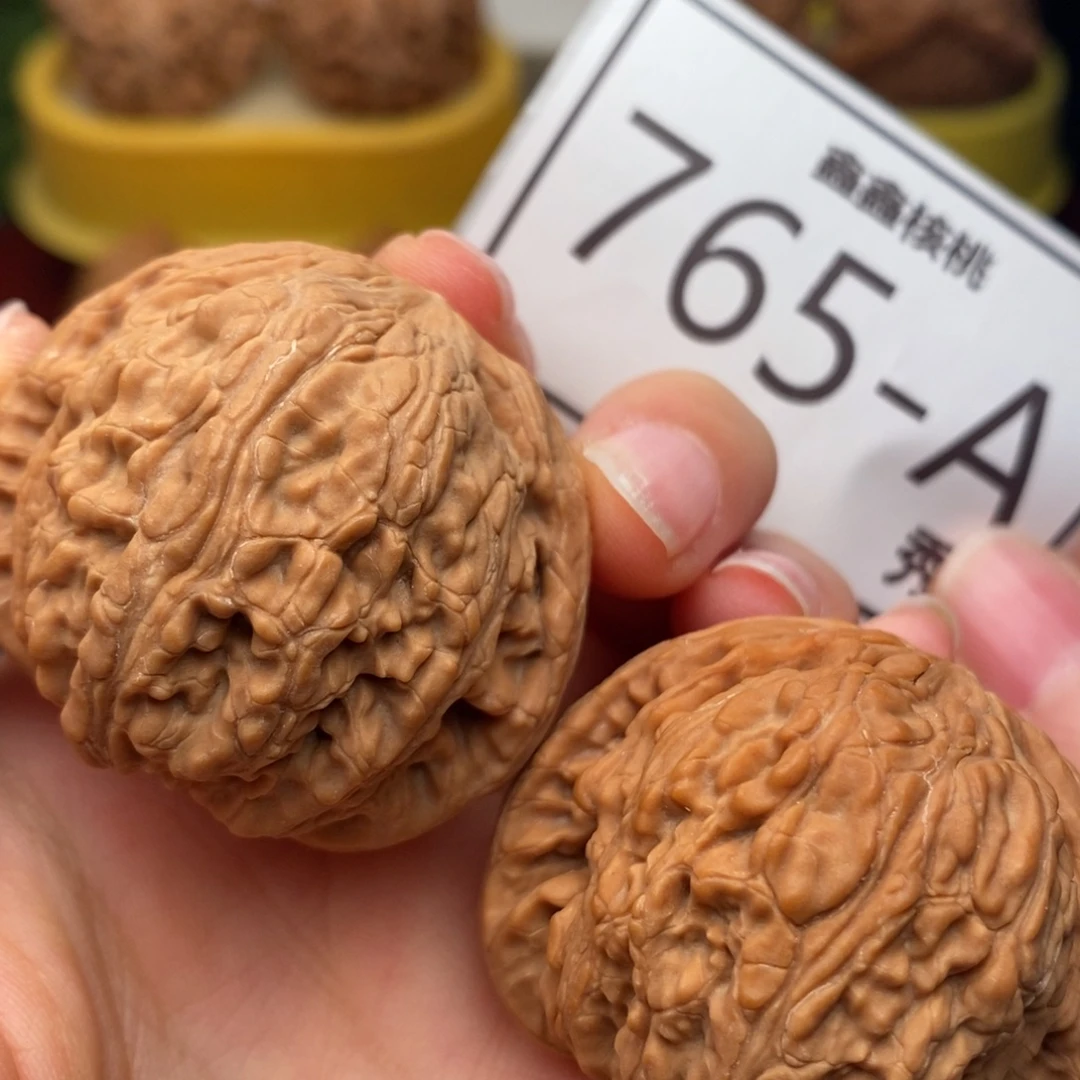 把件文玩核桃绣球41……