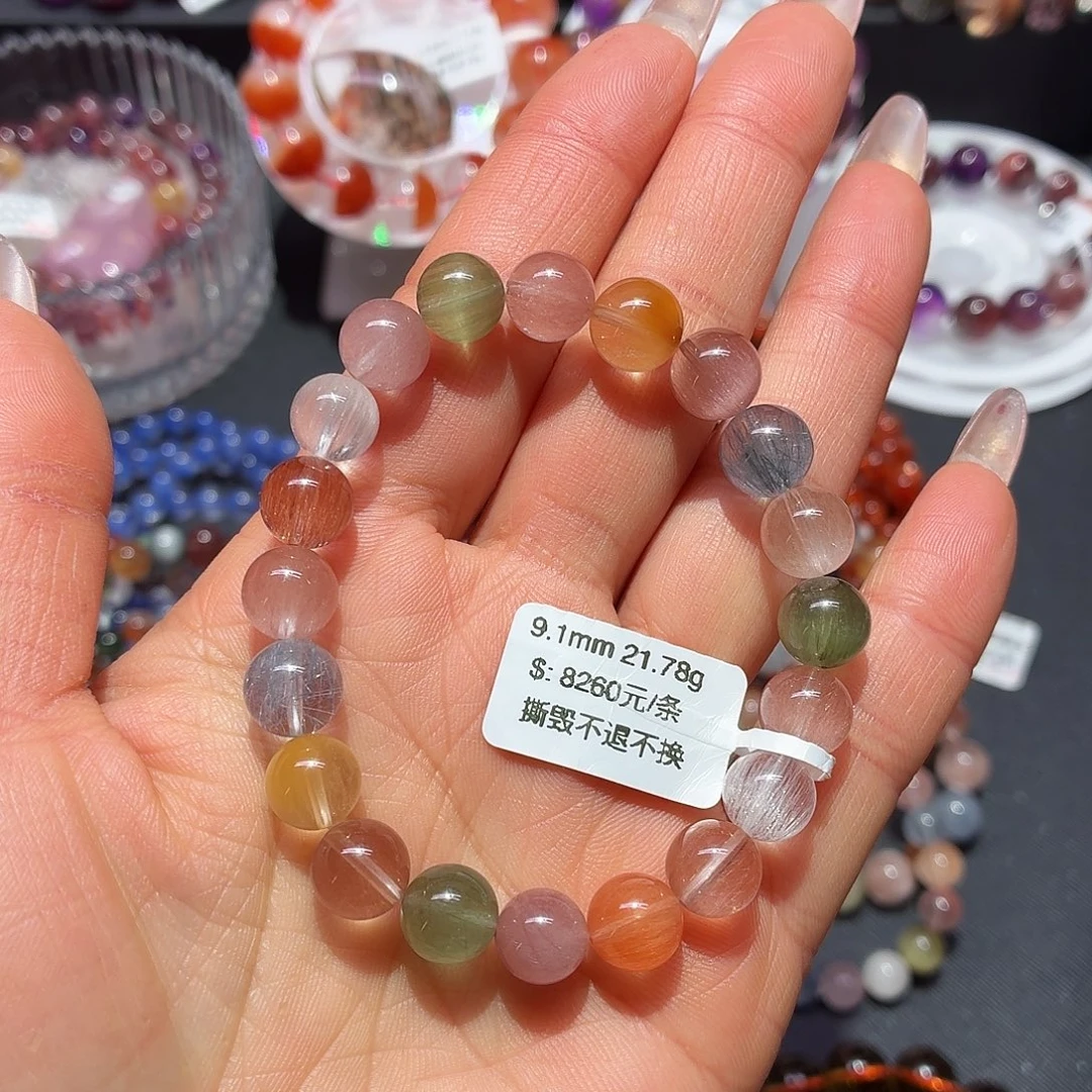 未镶嵌水晶手链手链