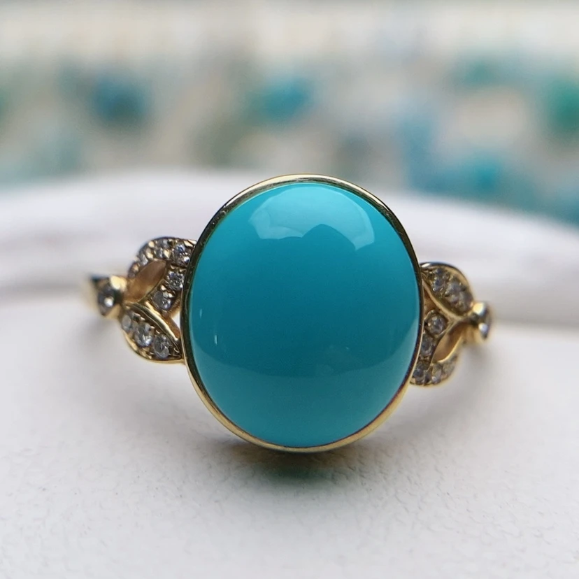 【闪购商品】绿松石配饰18K金镶嵌