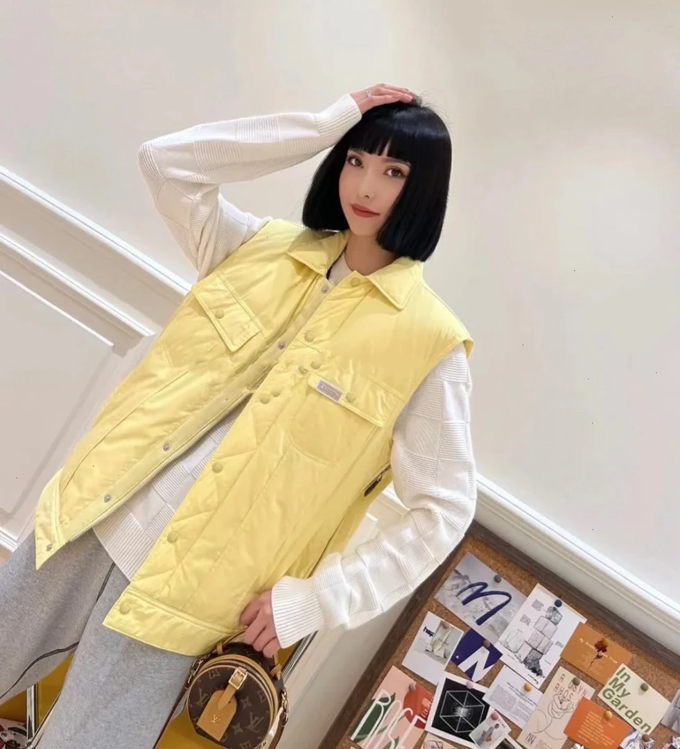 全新未使用 LouisVuitton/路易威登 aa零八零四 羽绒马甲38码