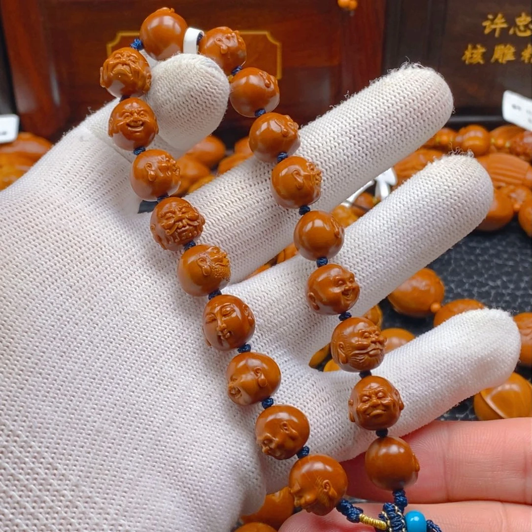 橄榄核手串/手链许静健1.2×1.1十八罗汉