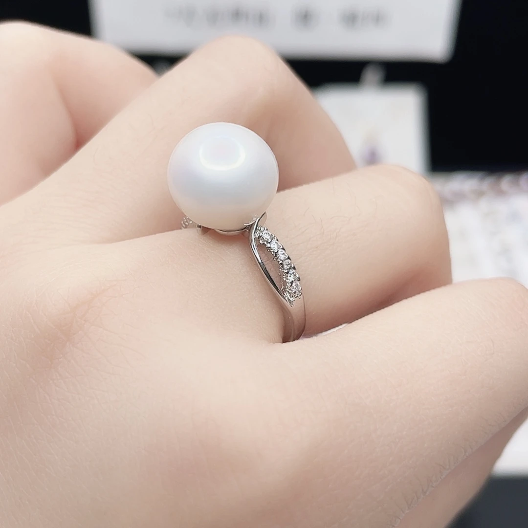 合金淡水珍珠吊坠(赠链)