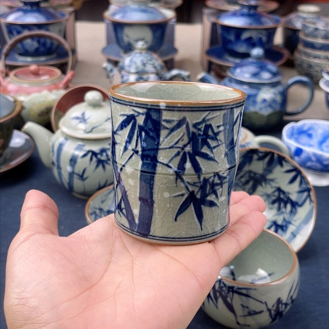 杯景德镇手绘手工茶具