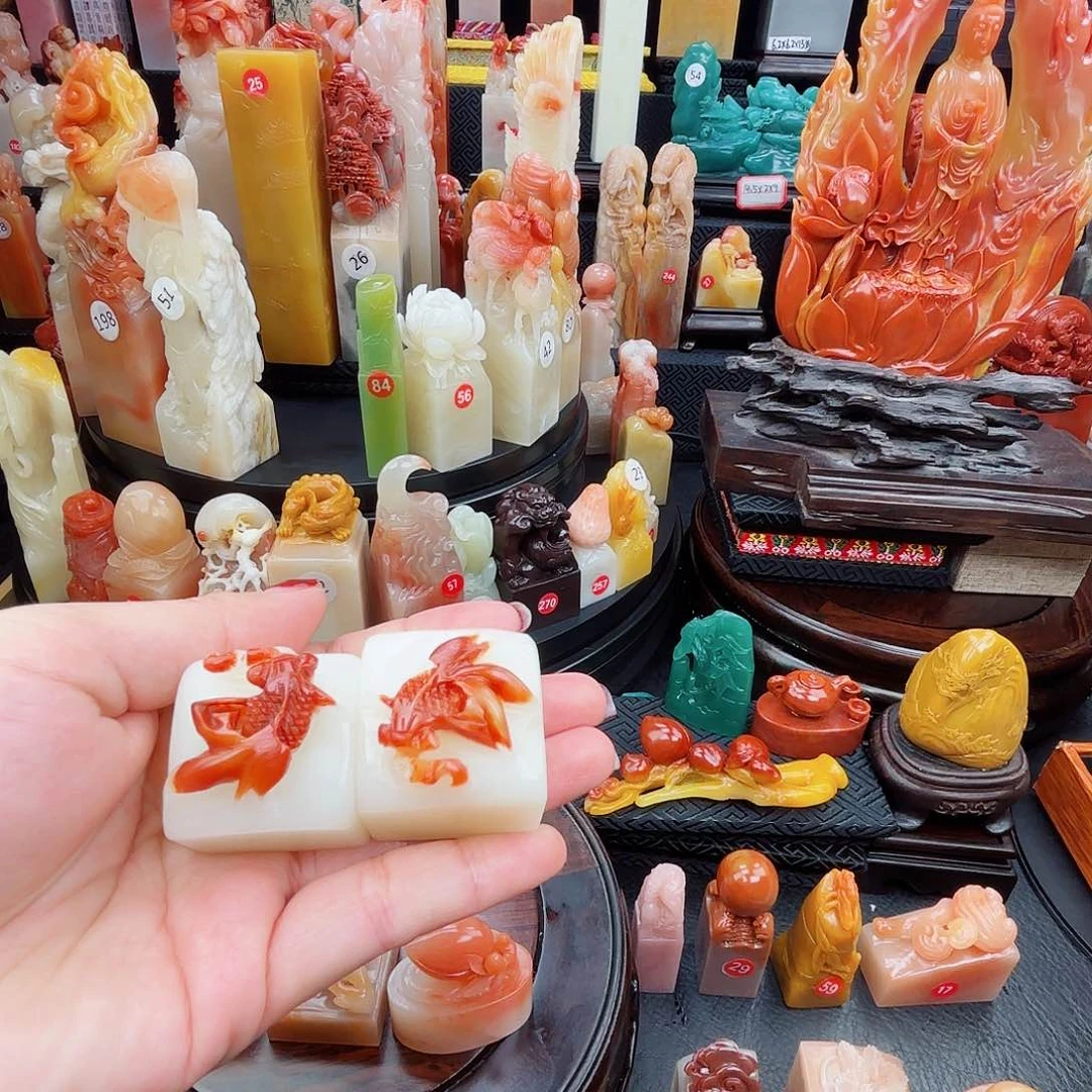 寿山石印石寿山石印章