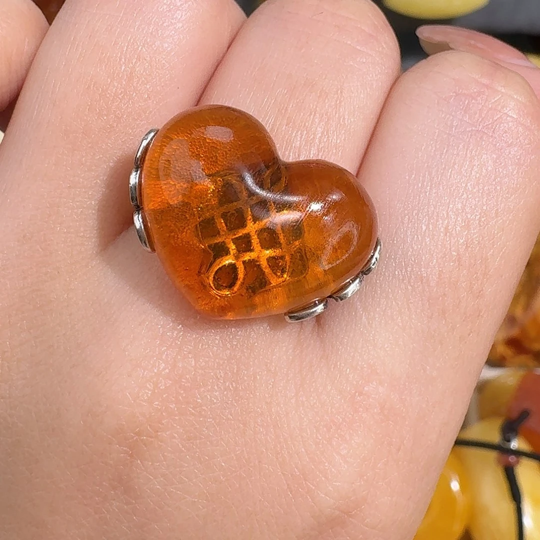 琥珀未镶嵌裸石我