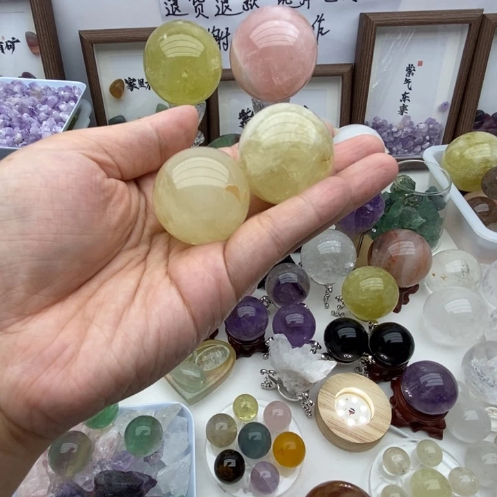 水晶珠宝半成品未镶嵌开*逗30号