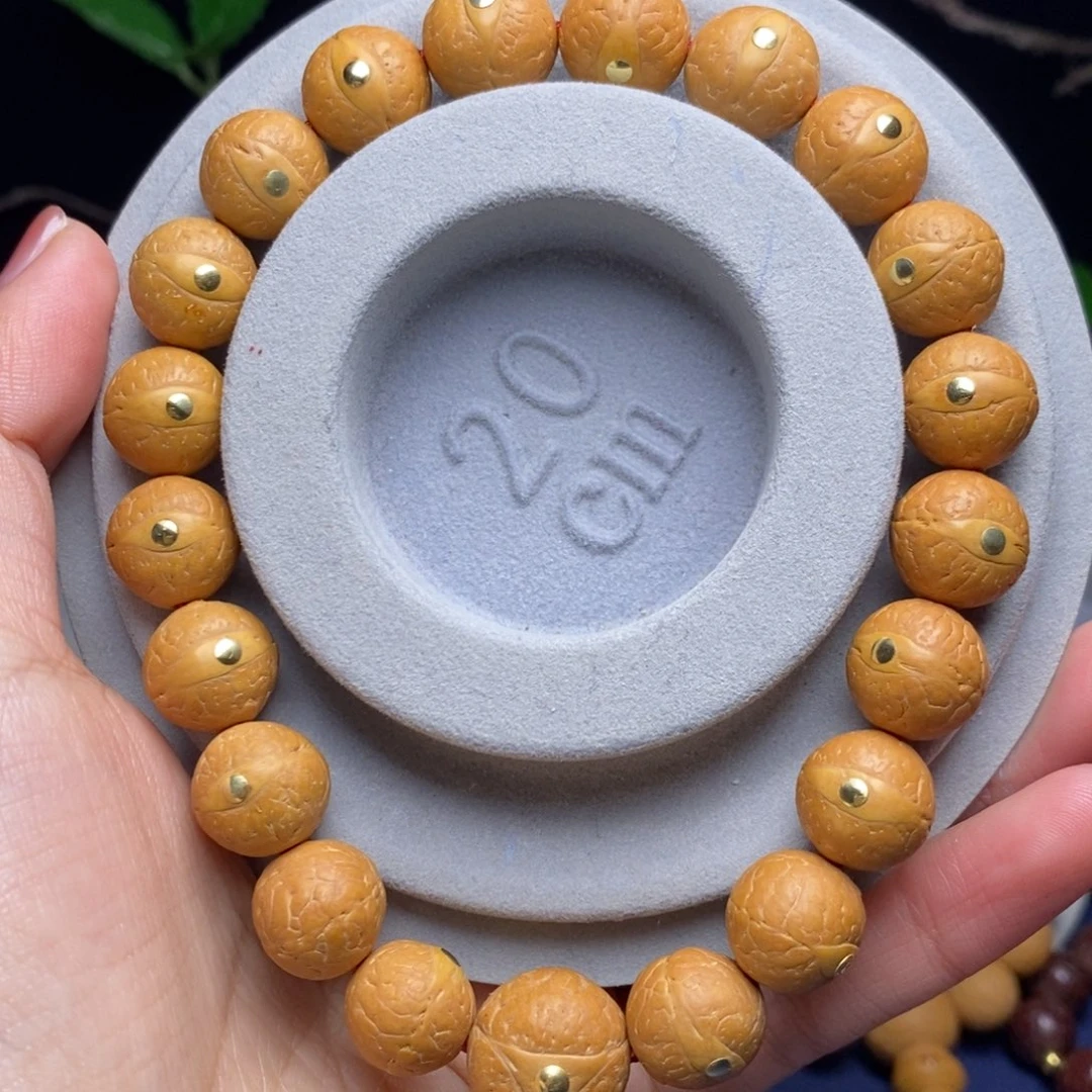 凤眼菩提吊坠12.5手串