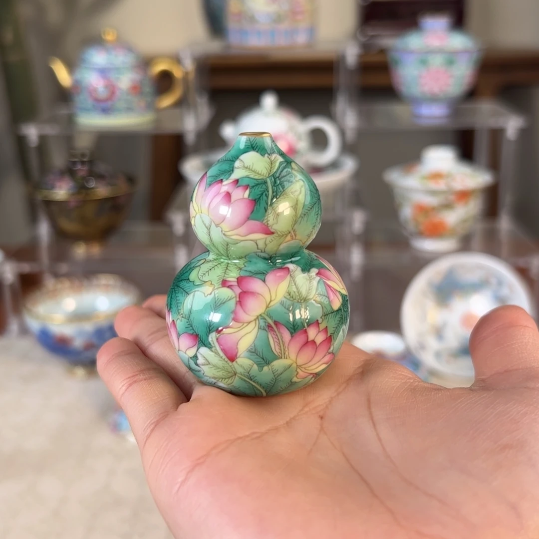 纯手工手绘 高端茶器