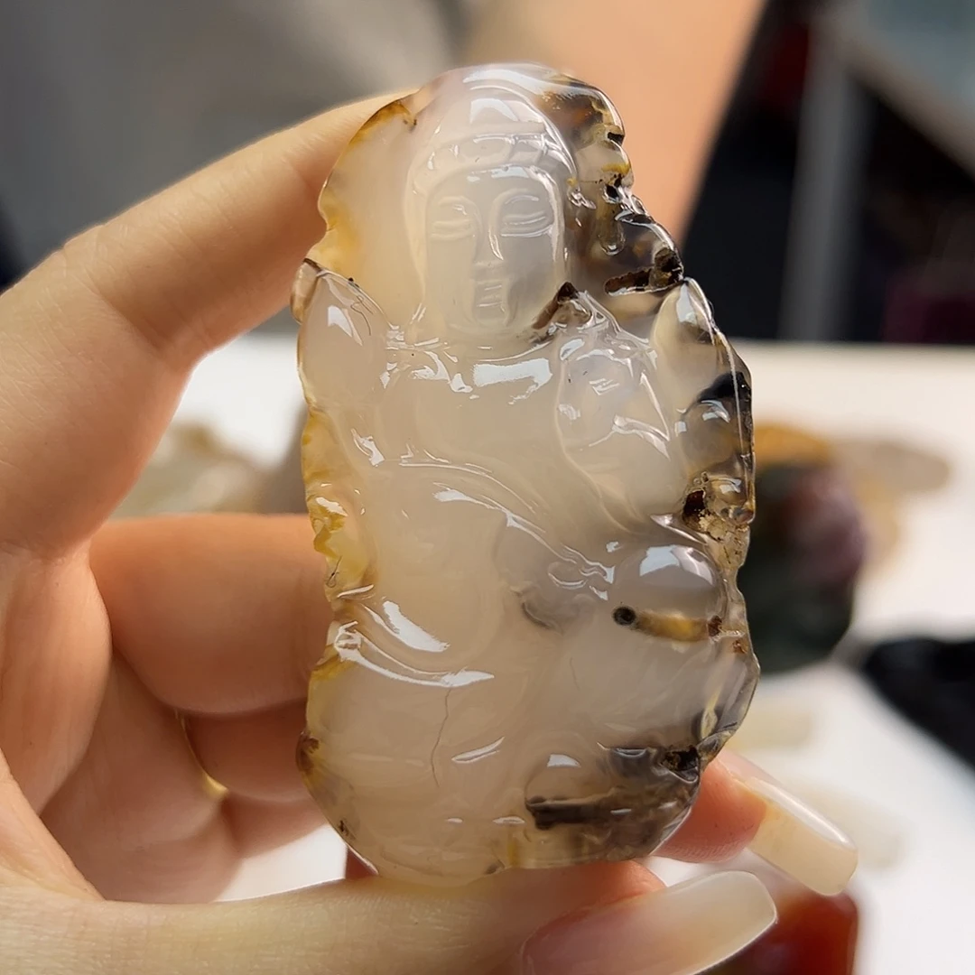 玛瑙/玉髓未镶嵌颈饰