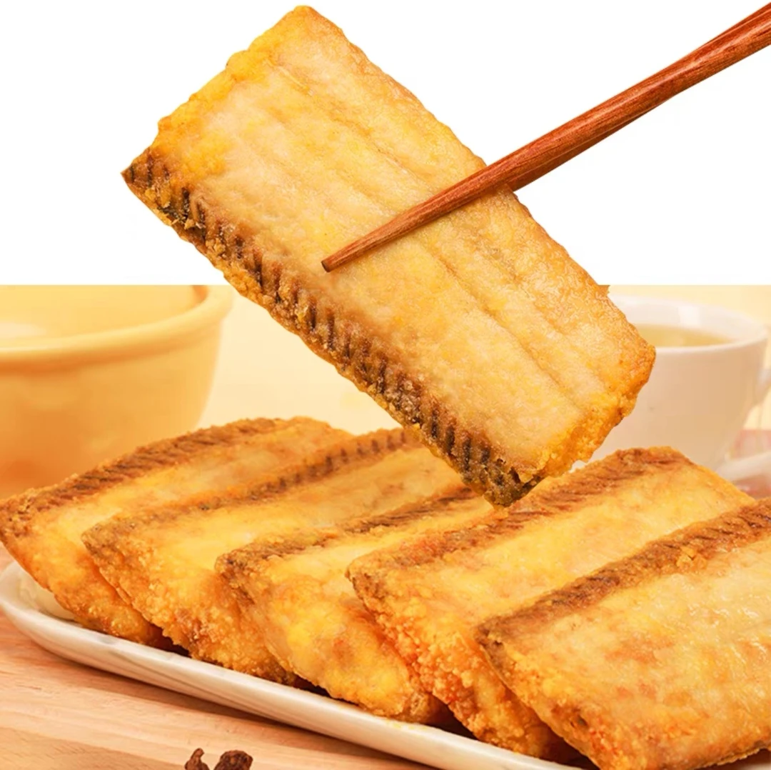 【张鲜生】香酥干炸带鱼 1-10斤 鲜香浓郁 色泽金黄 营养丰富