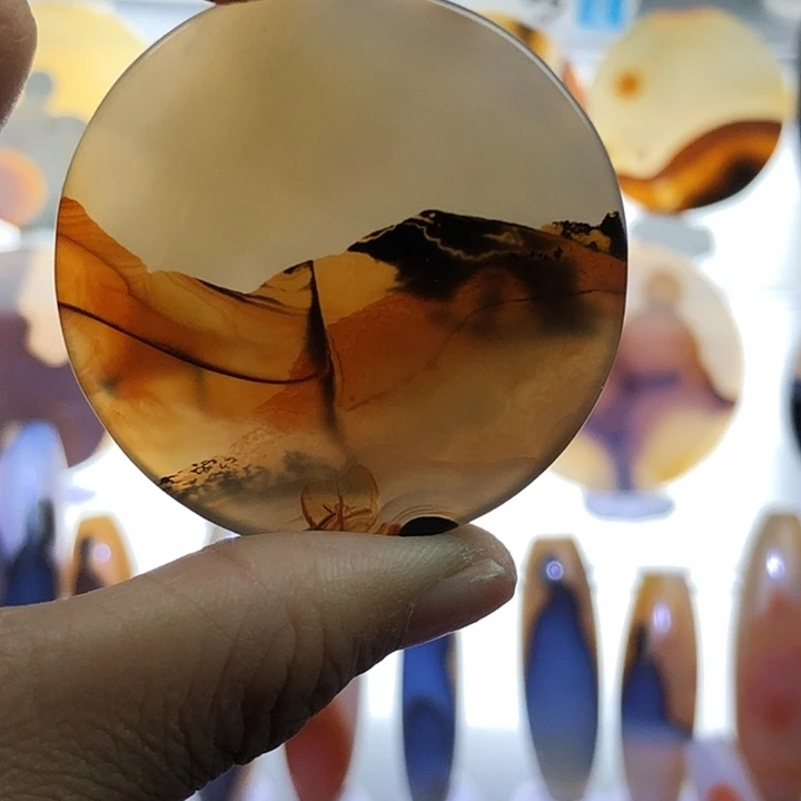 查罗石未镶嵌珠宝半成品25