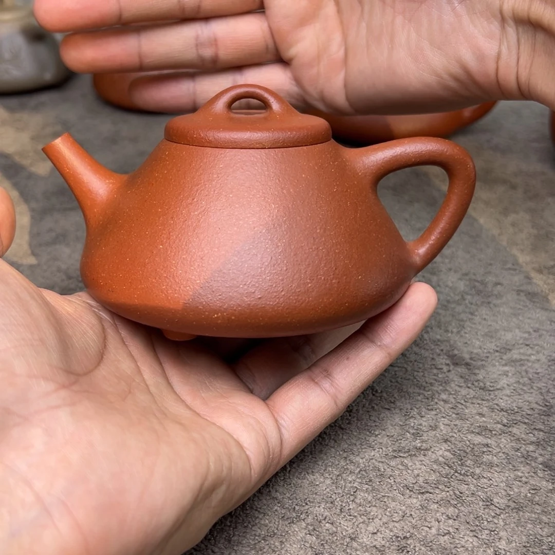 红泥茶壶⭐***240cc 纯红子冶