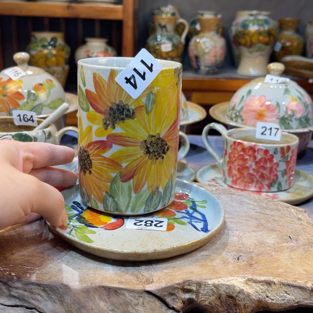 摆件独*舟景德镇手工制作