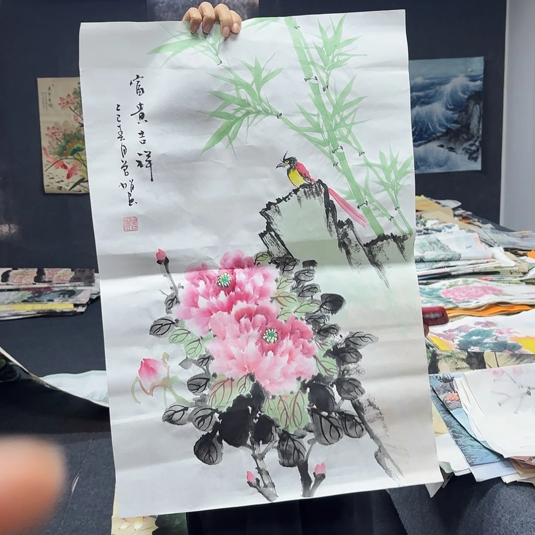 中佳美术馆画心一张