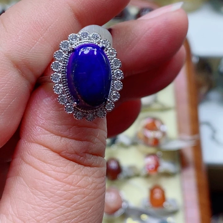 水晶戒指未镶嵌水晶