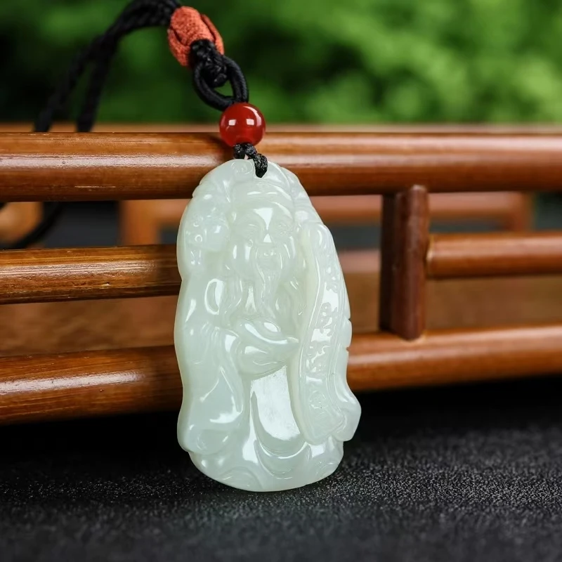 【蒋总福利  正品保真】玉财神吊坠多样性发一天然吊坠Q002