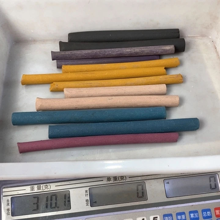 泥塑合香珠混合多宝香棒料300克