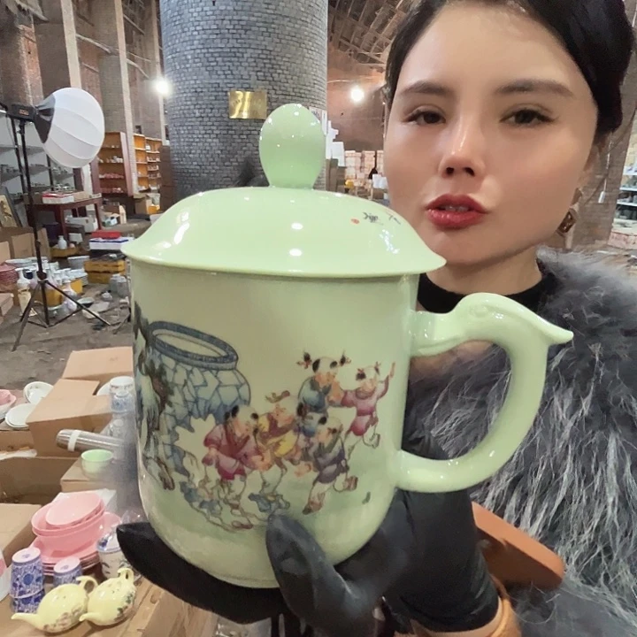 瓷其他景德镇高温瓷办公杯12