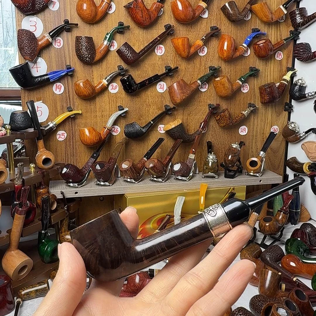 标***石楠木烟斗直杆烟斗