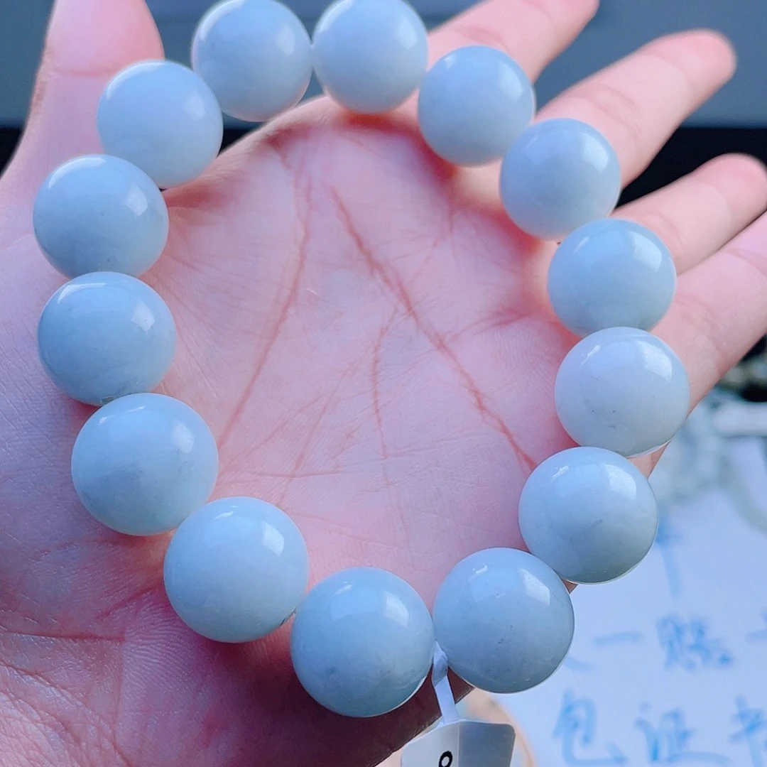 定制翡翠未镶嵌珠串