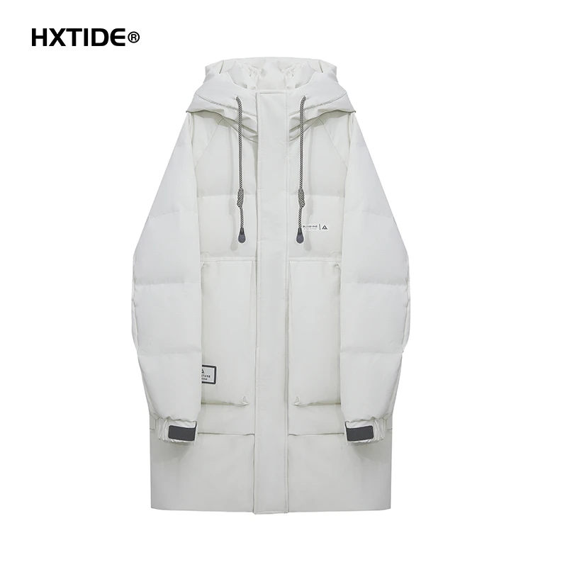 高支高密防风长款带帽羽绒服/S100444309101蓄热保暖