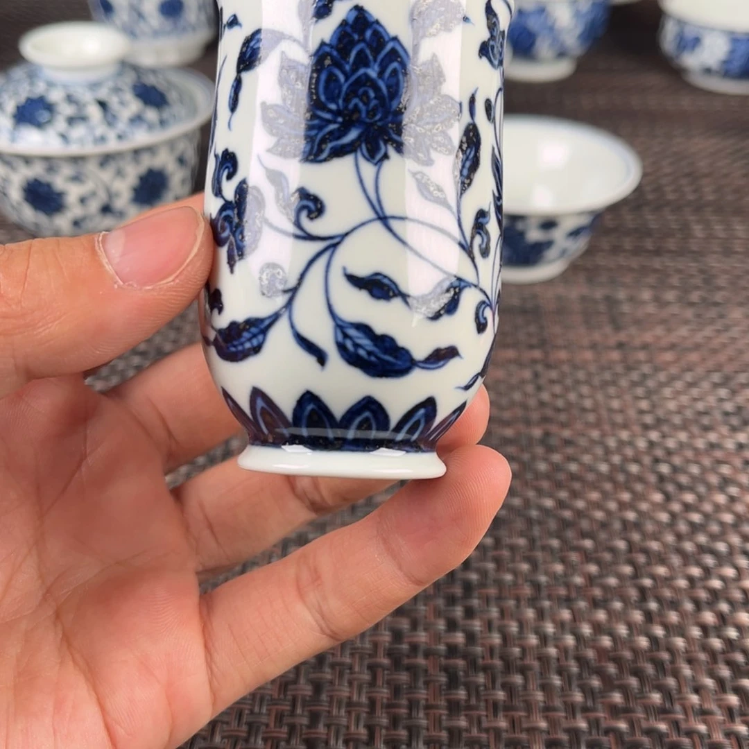 瓷片景德镇陶瓷杯子
