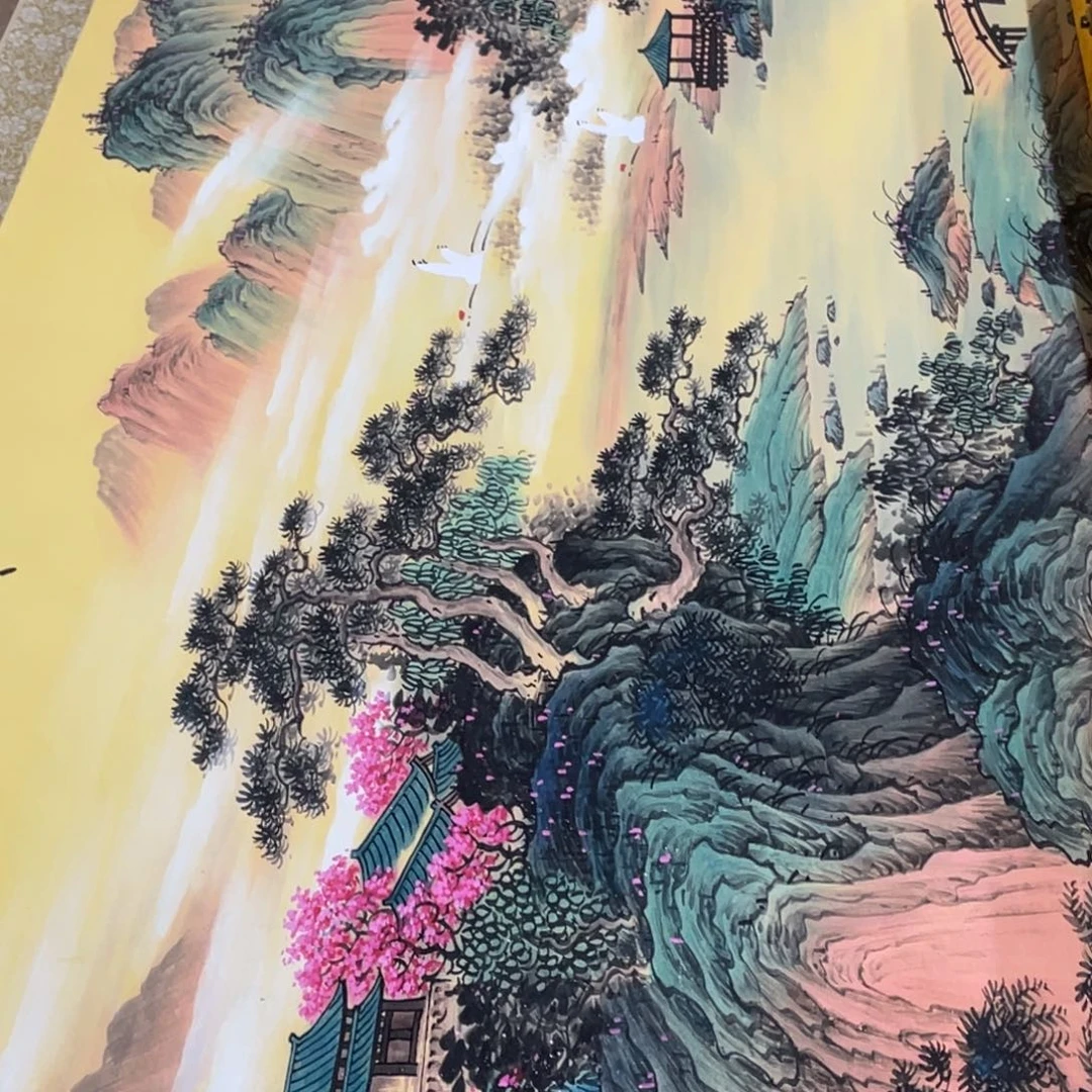 国画老师手笔手绘作品Y