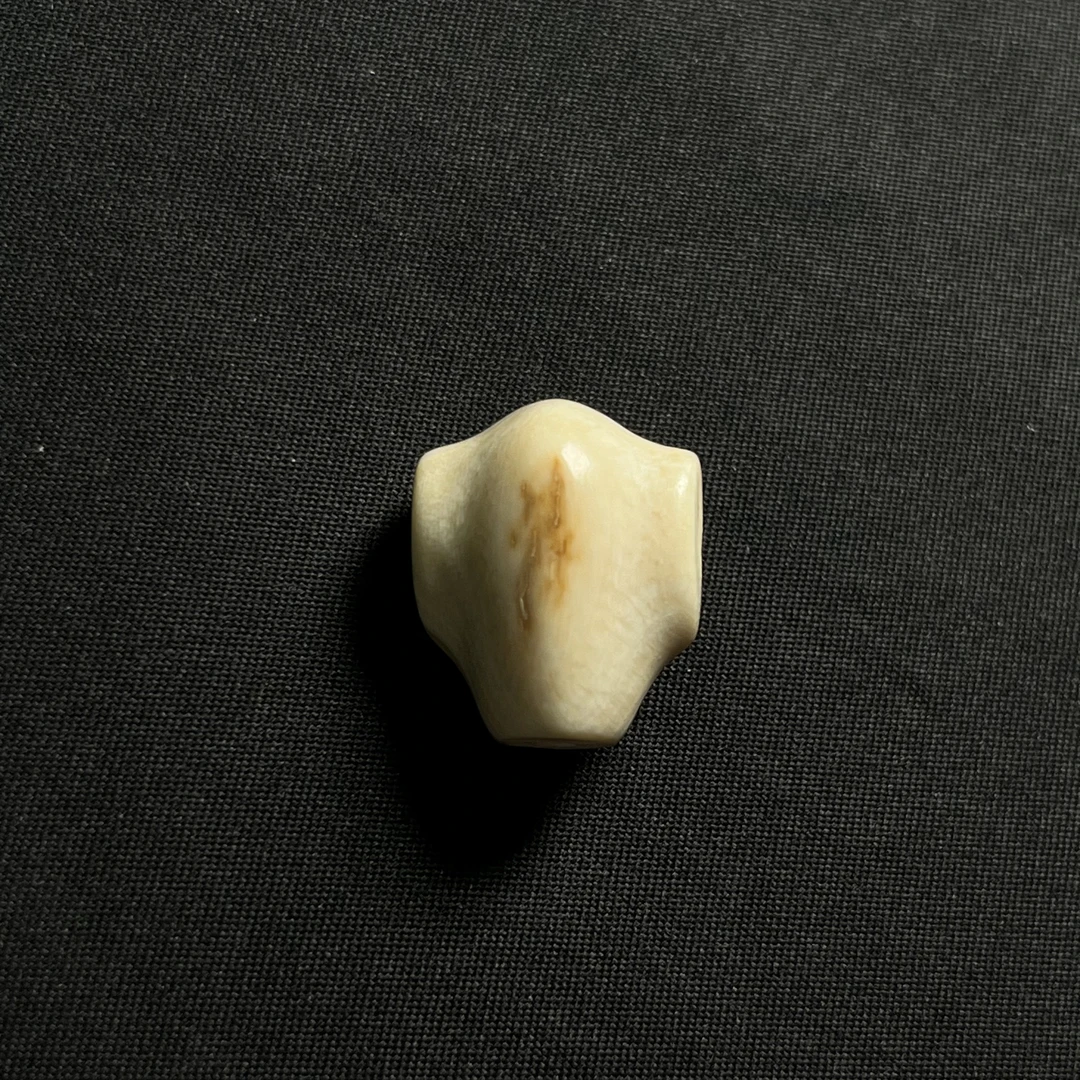 A41505 原皮鲨鱼背三通 只做天然猛犸牙