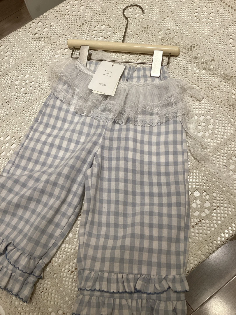 MYT春款屁帘格子裤