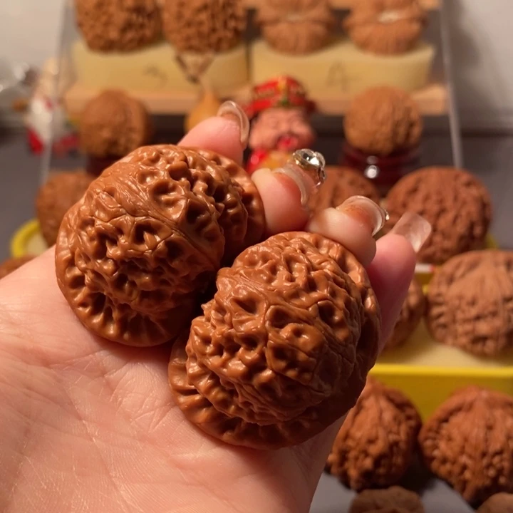 吊坠文玩核桃44宫灯