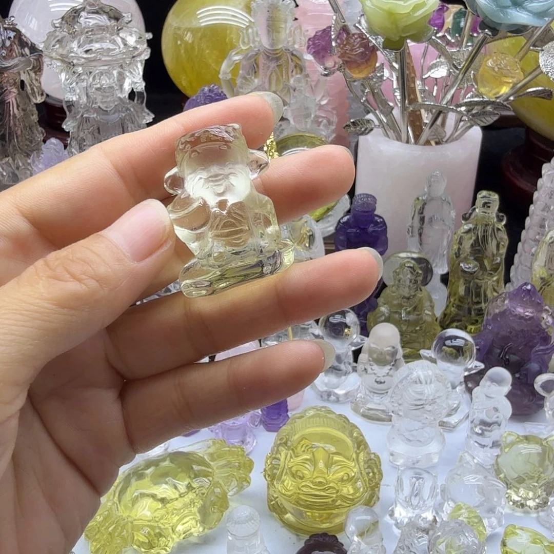 水晶珠宝半成品未镶嵌