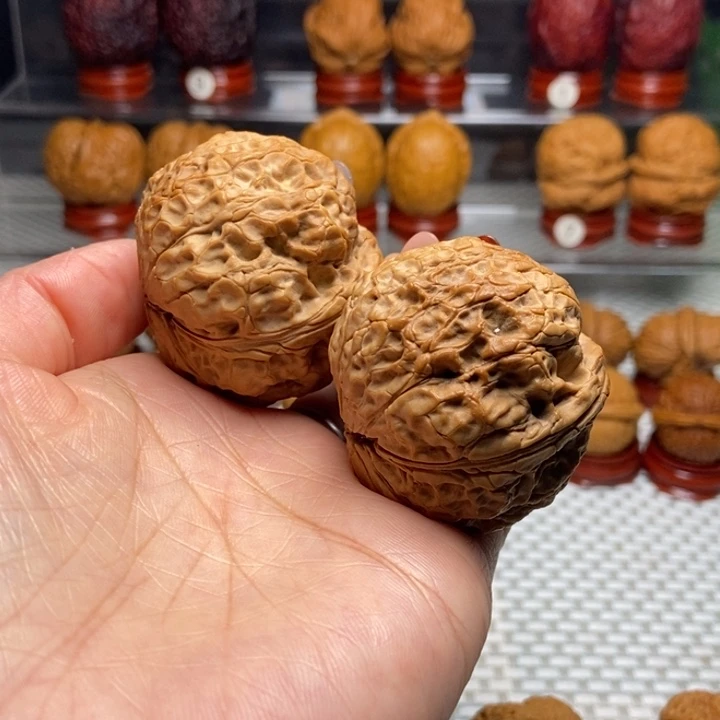 把件文玩核桃18霸王蟾